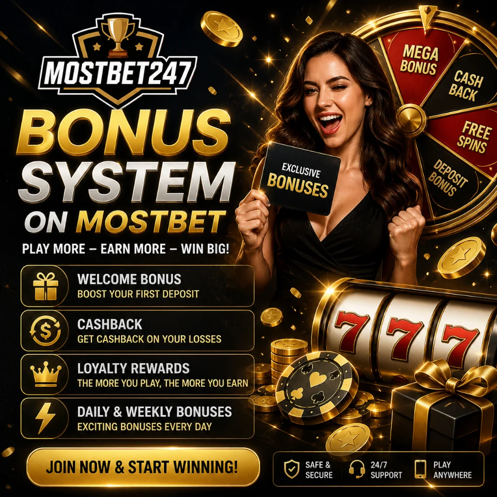 Mostbet247 Bonus System on Mostbet 